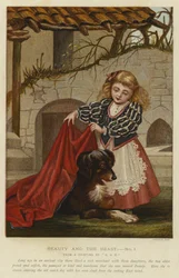 Scène de La Belle et la Bête